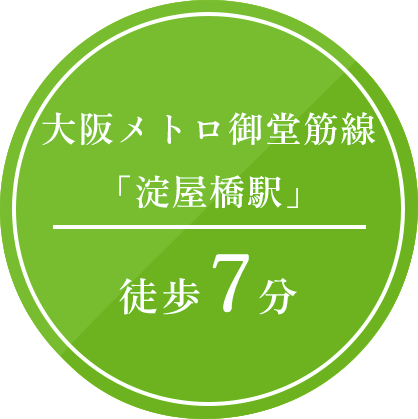 淀屋橋駅から徒歩10分
